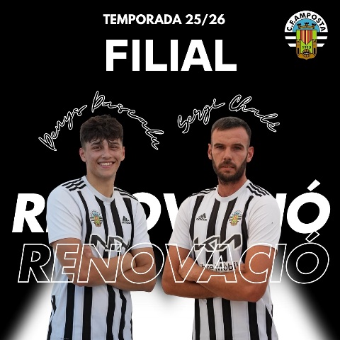 RENOVACI FILIAL: DENYS i SERGI CHALE